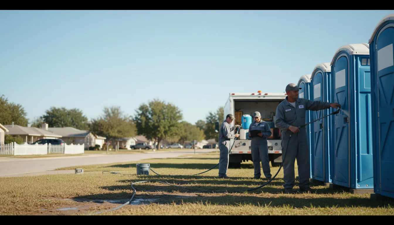 Long-Term Portable Toilet Rental in Sherwood, WI near me